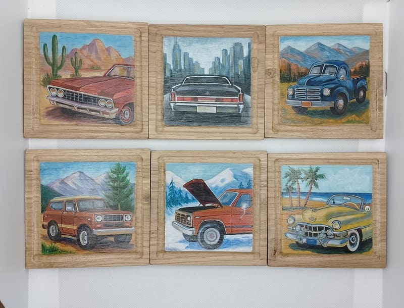 Beer Coasters for Gearheads