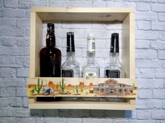 Wild West Bourbon Shelf
