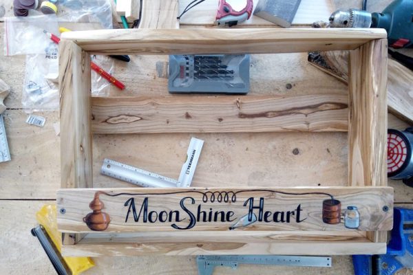 Moonshine shelf